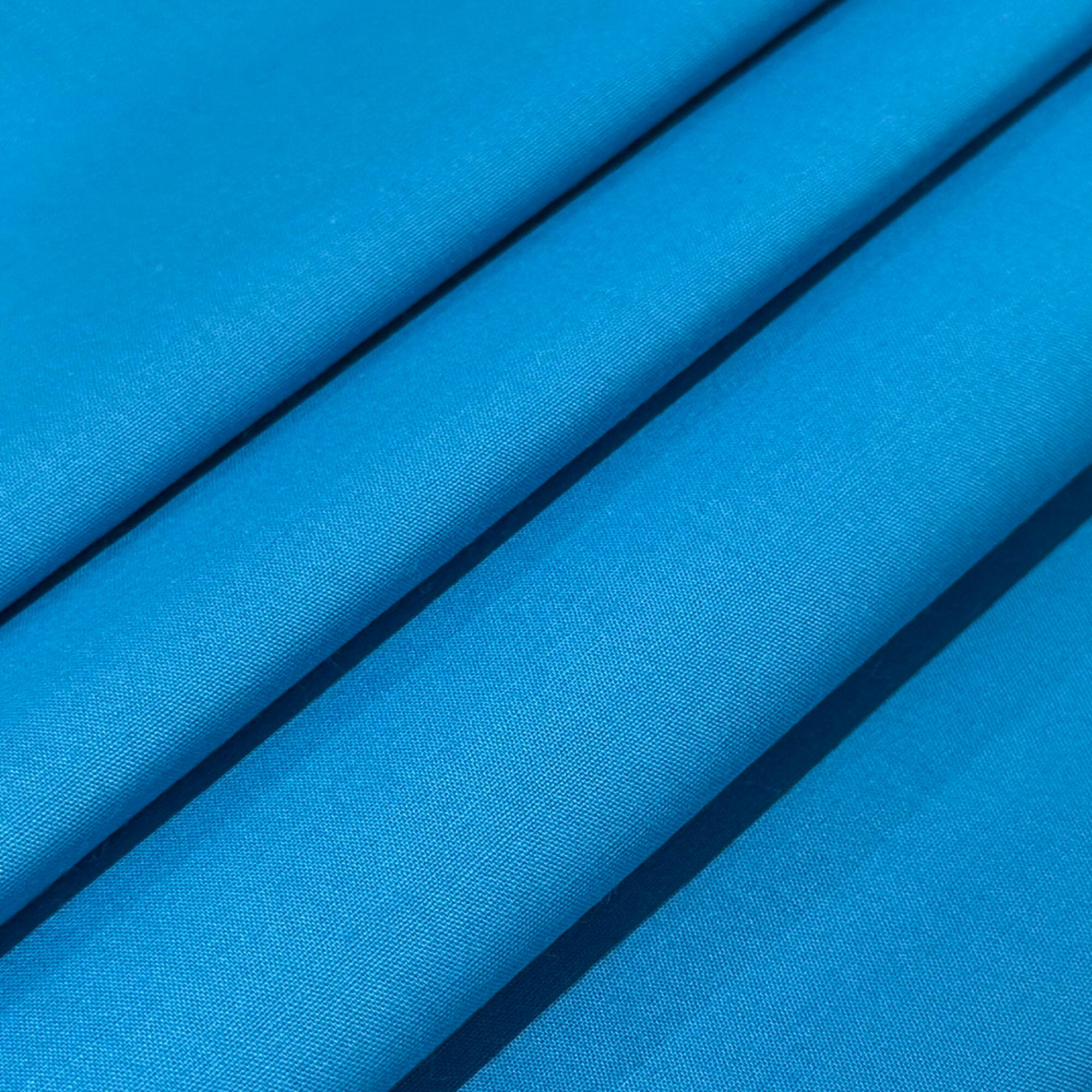 Feldman Turquoise Broadcloth Fabric